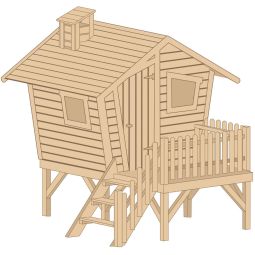 weka Tabaluga Abenteuerhaus Kinderspeelhuisje LOTTI 4
