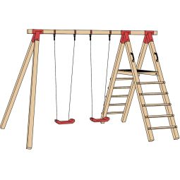 weka Tabaluga dubbelschommel 816 / 5