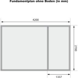 Karibu Woodfeeling tuinhuis Mattrup Terragrau 10