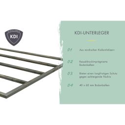 Karibu Woodfeeling tuinhuis Mattrup Terragrau 11