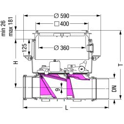 KESSEL Terugstuwingsautomaat Staufix-FKA-Komfort Ondergrondse installatie 3