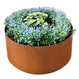 bellissa verhoogde plantenbak Corten rond 3