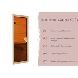 Karibu vatsauna 3 onbehandeld 8