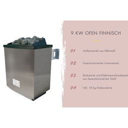 Karibu vatsauna 3 onbehandeld 18