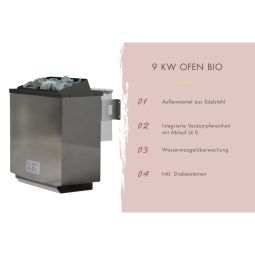 Karibu vatsauna 3 onbehandeld 20