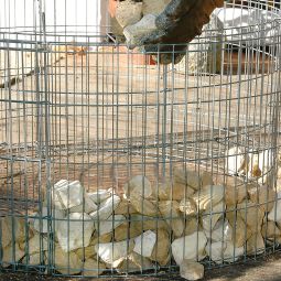bellissa steenkorf verhoogde plantenbak rond 9