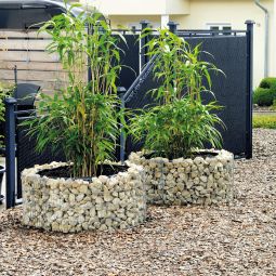 bellissa steenkorf verhoogde plantenbak rond 4