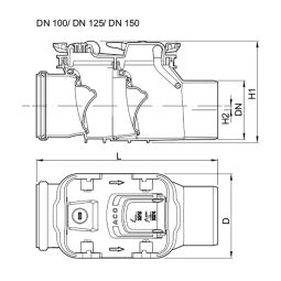 ACO Terugstaudubbelverschluss Triplex Typ-2 vrij 4
