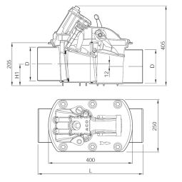 ACO terugstuwautomaat Quatrix K vrijliggende 4