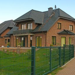 Dubbelstaafmat hekwerk Compleet zorgpakket Mosgroen 4
