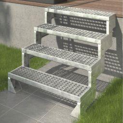 DOLLE buitentrap tuintrap Gardentop Compleet-set 6