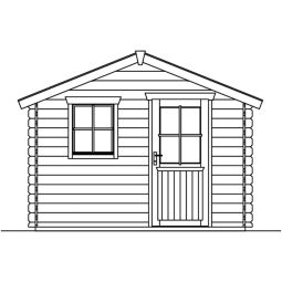 Skan Holz tuinhuis Como tuinhuis 6