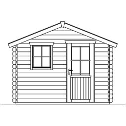 Skan Holz tuinhuis Narvik tuinhuisje 5