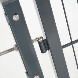 Wellker golfplaat schuifdeur licht Antraciet 9