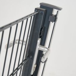 Wellker golfplaat schuifdeur licht Antraciet 6