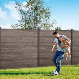GroJa BasicLine PVC-steekzaun Schutting Sichtschutz 3