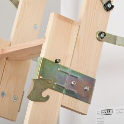 DOLLE houten vlizotrap clickFIX 2-delig, 6