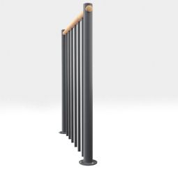Minka brustvering grijs met verticale 3
