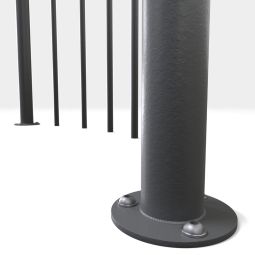 Minka balustrade grijs met verticale 7