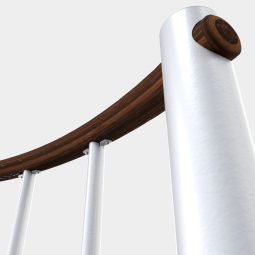 Minka-balustrade wit met verticale stijlen 6