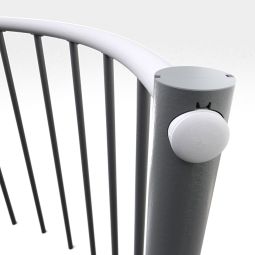 Minka balustrade grijs met verticale 5