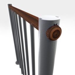 Minka brustvering grijs met verticale 5