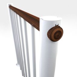 Minka balustrade wit met verticale 5