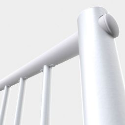 Minka balustrade wit met verticale 6