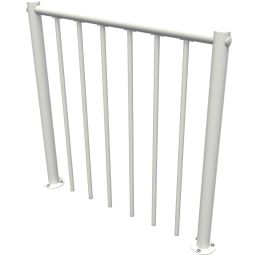 Minka balustrade met verticale staven 4