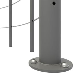 Minka balustrade grijs met ondergurten 7