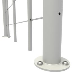Minka balustrade wit met onderrails 7