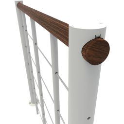 Minka balustrade wit met onderrails 5