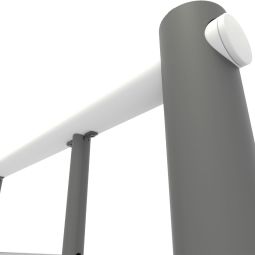 Minka balustrade grijs met onderrails 6