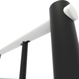 Minka balustrade zwart met onderliggers 6