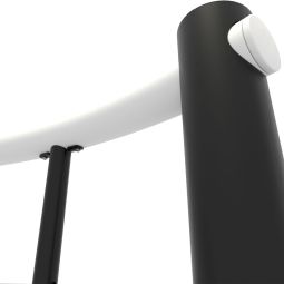 Minka balustrade zwart met ondergordels 8