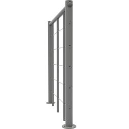 Minka balustrade met onderliggers en 3