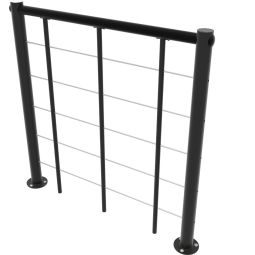 Minka balustrade met ondergurten en 4