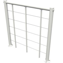 Minka balustrade met ondersteuningsbalken en 4