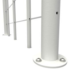 Minka balustrade met ondersteuningsbalken en 7