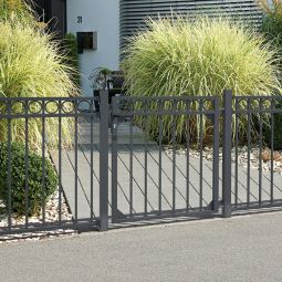 Alberts Zaunfeld Circle anthraciet metalen 3
