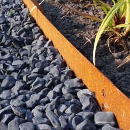 Wellker grasbordersteenen metaal Cortenstaal roest 3