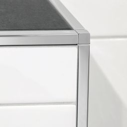 BLANKE tegelprofiel CUBELINE hoekstuk roestvrijstaal 3