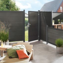TraumGarten Schutting DESIGN WPC ALU 4