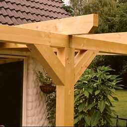Skan Holz Terrasoverkapping Ancona Terrasdak 6