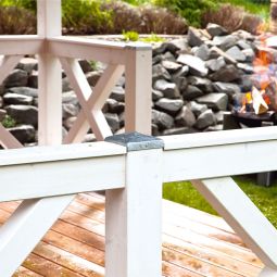 Skan Holz balustrade Andreaskreuz, voor 6