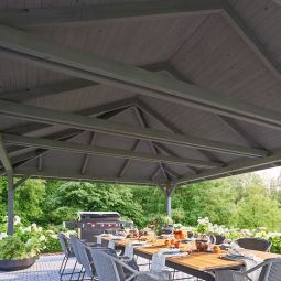 Skan Holz houten paviljoen Orleans 4