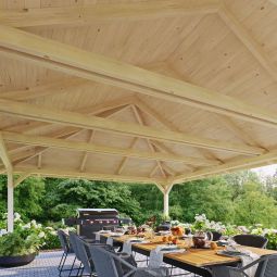 Skan Holz Pavillon Orleans naturel 7