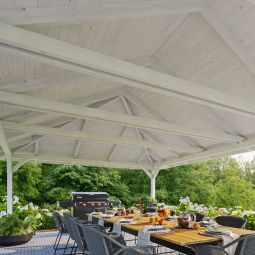 Skan Holz Paviljoen Orleans Wit 6
