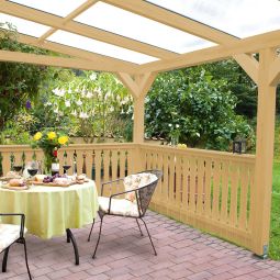 Skan Holz terrasoverkapping Siena terrasdak 10