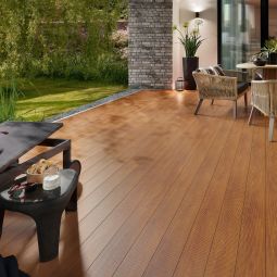 TraumGarten DreamDeck Alu terrasplanken Ipé-bruin 9